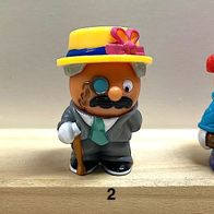 Ü-Ei-Kugelfiguren-Serie "Kleine Verwandlungskünstler" Italien 2000, komplett + 6 BPZ