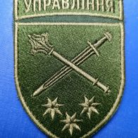 Aufnäher mit Klett Patch Operatives Kommando (Korps) Ost in Dnipro Ukraine ARMY Grün