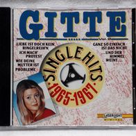 Gitte Haenning - Single Hits 1965 - 1967 - Schlager Oldies CD 1992 m-/m