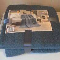 Teddyfleecedecke Größe : ca. 150cm x 200cm Farbe : blau Neu+OVP