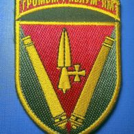 Aufnäher mit Klett Militär Patch 40. Artillerie-Brigade Ukraine Ärmelabzeichen
