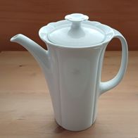 1 x Arzberg Germany Form 8000 Corso weiß Kaffeekanne mit Deckel