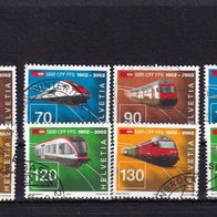 Schweiz MiNr. 1778-1781 SBB komplett gestempelt zur Auswahl M€ 7,00 #I146ac