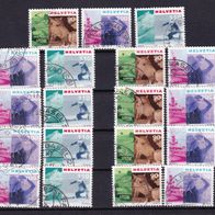 Schweiz MiNr. 1769-1771 Tourismus komplett gestempelt zur Auswahl M€ 4,50 #I148af