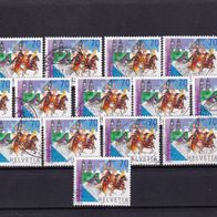 Schweiz MiNr. 1738 Tag d Briefm. gestempelt zur Auswahl M€ 0,90 #I157af