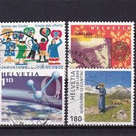 Schweiz MiNr. 1695-1698 Jahresereignisse kpl. gestempelt zur Auswahl M€ 5,50 #I165bc