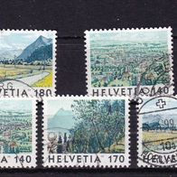 Schweiz MiNr. 1655-1657 Bilder CH II kpl. gestempelt zur Auswahl M€ 3,50 #I1610ef