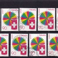 Schweiz MiNr. 1654 Europa gestempelt zur Auswahl M€ 1,30 #I172ac