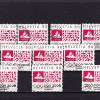 Schweiz MiNr. 1639 Olymp. Winterspiele gestempelt zur Auswahl M€ 1,30 #I174ac