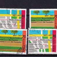 Schweiz MiNr. 1616-1617 Bauernverband kpl. gestempelt zur Auswahl M€ 1,60 #I178ac