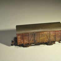 Güter-Waggon Spur n, gealtert, Weathering, "Edition Schmeller" (1)