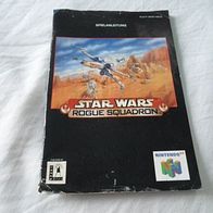 Nintendo64 - Spielanleitung Star Wars Rogue Squadron (T#)