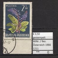 Österreich 1966 Alpenflora MiNr. 1211 gestempelt