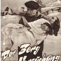 Filmprogramm IFB Nr. 3609 Der Berg der Versuchung Spencer Tracy 4 Seiten