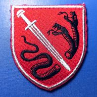 WSP Aufnäher MP Patch 138. Antiterrorist Spezialzentrum Militärpolizei Ukraine Rot