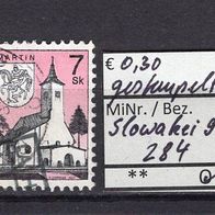 Slowakei 1997 Freimarke: Städte MiNr. 284 gestempelt