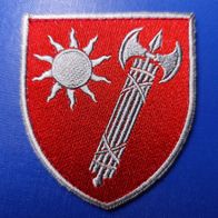 WSP Aufnäher MP Patch Territorialdirektion Ost Dnipro Militärpolizei Ukraine Rot