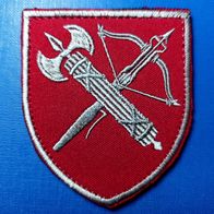 WSP Aufnäher MP Patch Zentraldirektion Militärpolizei Ukraine Military Police Rot