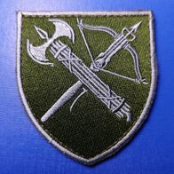 WSP Aufnäher MP Patch Zentraldirektion Militärpolizei Ukraine Military Police Grün