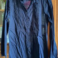 Bluse Damenbluse Sommer Bluse Longbluse Tunika Größe 40