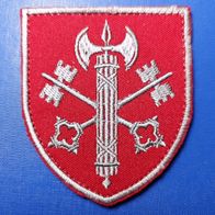 WSP Aufnäher MP Patch 307. Disziplinarbataillon Kiew Militärpolizei Ukraine Rot