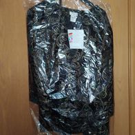 Langarm Samtjacke mit Schulterpolster