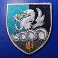 Marines Aufnäher Patch 32. Raketenartillerie-Regiment Küstenverteidigung Ukraine Blau