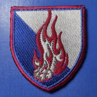 Airborne Aufnäher Patch mit Klett 45. Luftangriffsbrigade Ukraine ARMY Rot