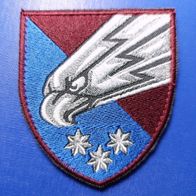 Airborne Aufnäher Klett Patch 25. Luftlandebrigade Luftsturmtruppen Ukraine ARMY Rot