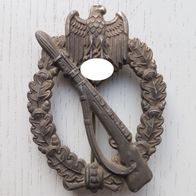 Original Infanterie Sturmabzeichen in Silber, Hohlprägung Nr.:2
