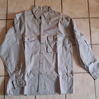 Neu! Behr Anglerhemd Größe: L = 41/42 Farbe: Grau Freizeithemd Fischerhemd Hemd