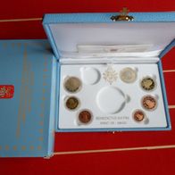 Vatikan 2012 KMS - Münzsatz PP * 7 Münzen in Schatulle + Zertifikat + Umkarton