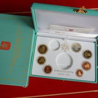 Vatikan 2013 KMS - Münzsatz PP * 7 Münzen in Schatulle + Zertifikat + Umkarton