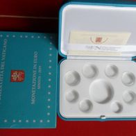 Vatikan 2019 Münzsatz PP * Etui mit Umkarton + Zertifikat + 8 Münzkapseln