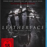 Leatherface (FSK 18) - The Source of Evil (Blu-ray]