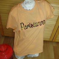 Maison Kitsune Shirt apricot Parisienne gestickt L