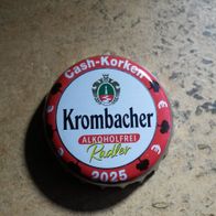 Kronkorken Krombacher Cash Korken 2025 Radler Alkoholfrei