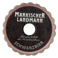 1 Pilsdeckchen Tropfdeckchen, Märkischer Landmann