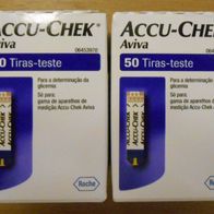 ACCU-CHEK Aviva 100 Teststreifen - NEU / OVP - AKKU CHECK