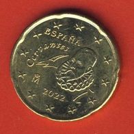 Spanien 20 Cent 2022 Top