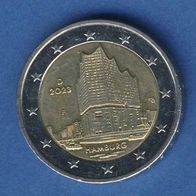 Deutschland 2 Euro 2023 F Hamburg