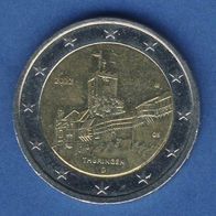 Deutschland 2 Euro 2022 G Thüringen