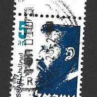 Israel Briefmarke " Theodor Herzl " Michelnr. 1019 o mit Rand oben