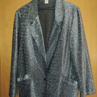 Vintage Damen Glitzer Jacke
