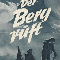 Filmprogramm PF Nr. 6/54 Der Berg ruft Luis Trenker 4 Seiten