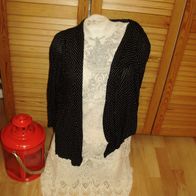 Outfit 3 : Julie Spitzen Kleid weiß Neu + s. oliver Cardigan M/L