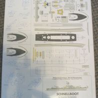 WHV-Modellbaubogen-3 Schnellboote der Bundesmarine
