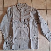 Neu! Behr Anglerhemd Gr.: XXL=45/46 Farbe: Grau Freizeithemd Fischerhemd Hemd