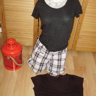 Outfit 12: Bench Short+vero moda Shirt+s. oliver Shirt XS S