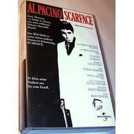 SCARFACE  VHS  von Brian de Palma, mit Al Pacino